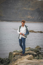 British Lambswool Nehru Gilet. Nehru Vest, Nehru Waistcoat, Nehru Jacket. Made in England.