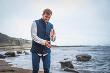 British Lambswool Nehru Gilet. Nehru Vest, Nehru Waistcoat, Nehru Jacket. Made in England.