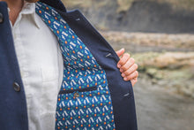 British Lambswool Nehru Gilet. Nehru Vest, Nehru Waistcoat, Nehru Jacket. Made in England.