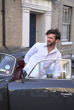 Skye Linen Shirt • Sky Blue Stripe