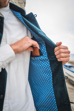 British Velvet Nehru Gilet. Nehru Vest, Nehru Waistcoat, Nehru Jacket. Made in England.