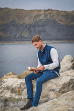 British Velvet Nehru Gilet. Nehru Vest, Nehru Waistcoat, Nehru Jacket. Made in England.