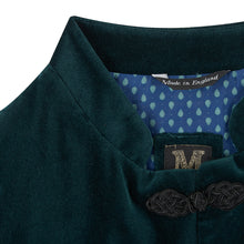 British Velvet Nehru Gilet. Nehru Vest, Nehru Waistcoat, Nehru Jacket. Made in England.