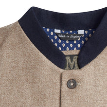 British Lambswool Nehru Gilet. Nehru Vest, Nehru Waistcoat, Nehru Jacket. Made in England.
