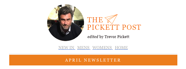 Trevor Pickett's Little Black Book (of recommended brands) 10.04.2018