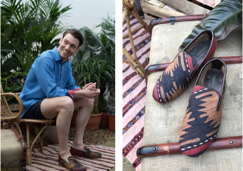 Marmaduke London and Pickett Kilim Slippers 25.04.2018