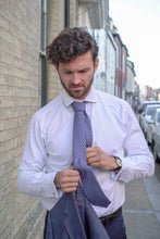 Silk Tie, Printed Silk Tie, Wedding Ties, Neckwear, Made in England, Marmaduke London.
