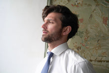 Silk Tie, Printed Silk Tie, Wedding Ties, Neckwear, Made in England, Marmaduke London.