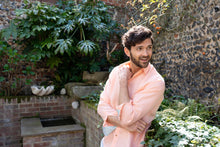 Skye Linen Shirt • Coral