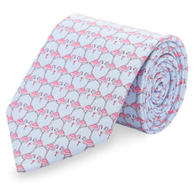 Silk Tie, Printed Silk Tie, Wedding Ties, Neckwear, Made in England, Marmaduke London.