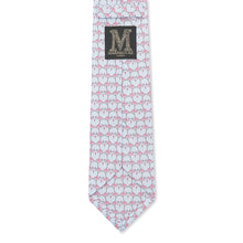 Silk Tie, Printed Silk Tie, Wedding Ties, Neckwear, Made in England, Marmaduke London.