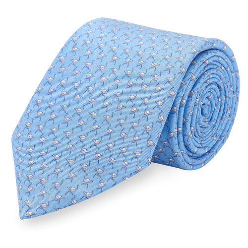 Silk Tie, Printed Silk Tie, Wedding Ties, Neckwear, Made in England, Marmaduke London.