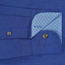 Skye Linen Shirt • Cobalt Blue