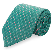 Silk Tie, Printed Silk Tie, Wedding Ties, Neckwear, Made in England, Marmaduke London.