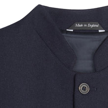 British Lambswool Nehru Gilet. Nehru Vest, Nehru Waistcoat, Nehru Jacket. Made in England.