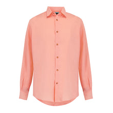 Skye Linen Shirt • Coral