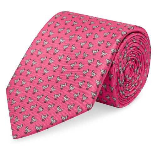 Marmaduke London luxury printed silk ties. Made in England from our hand drawn prints. Luxury menswear and accessories. Luxury gifts for men. Each tie comes giftwrapped. Ideal for weddings. Wedding ties. Printed Silk Tie.