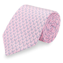 Silk Tie, Printed Silk Tie, Wedding Ties, Neckwear, Made in England, Marmaduke London.