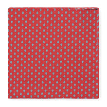Pocket Square and Mens Handkerchief Made in England from our Hand Drawn prints. Monogrammed initials, personalise, monogram. Gifts for men, Mens gifts, Menswear, Mens Accessories for Christmas gifts, Ascot, Black tie, Fathers Day Gifts. British Textile Designer. 