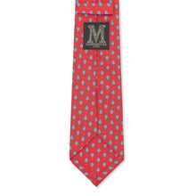 Silk Tie, Printed Silk Tie, Wedding Ties, Neckwear, Made in England, Marmaduke London.