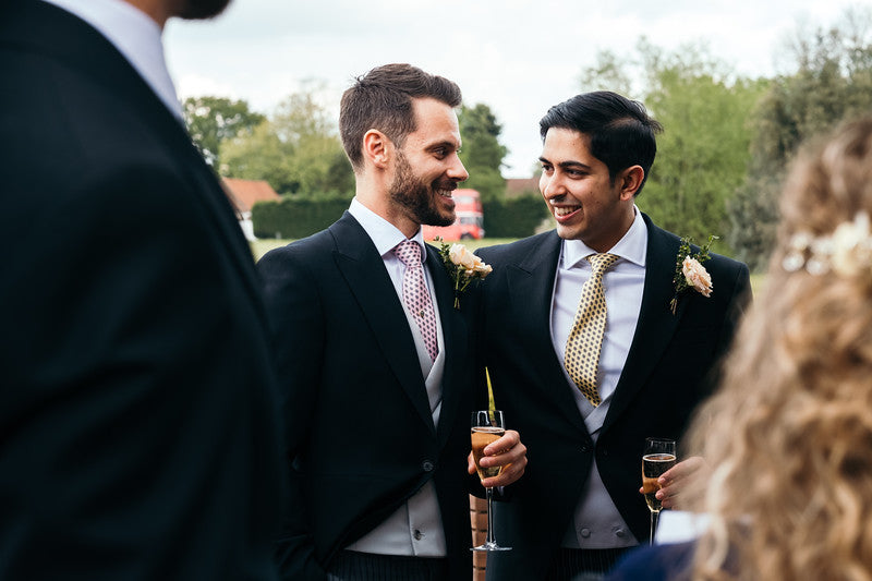 Bespoke Wedding Ties • silk ties printed with your bespoke design – Marmaduke London